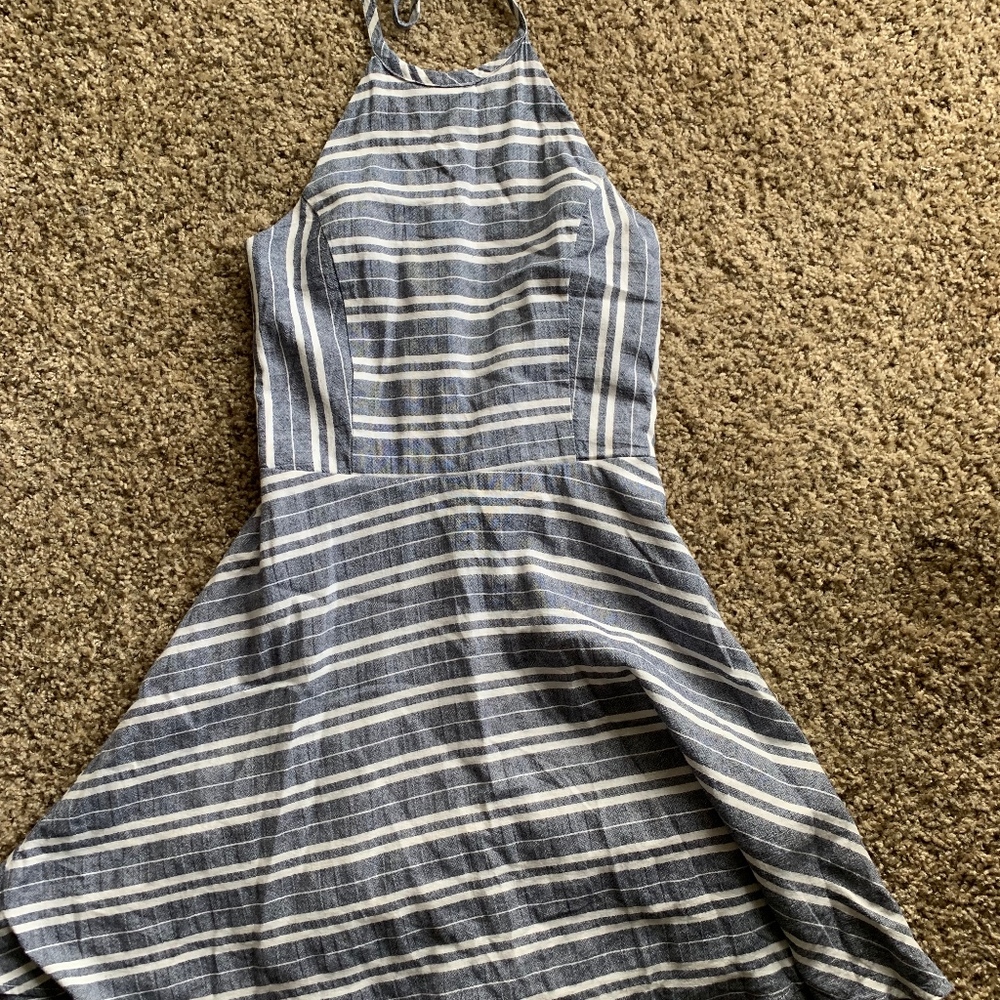 Summer Dress Neck Tie